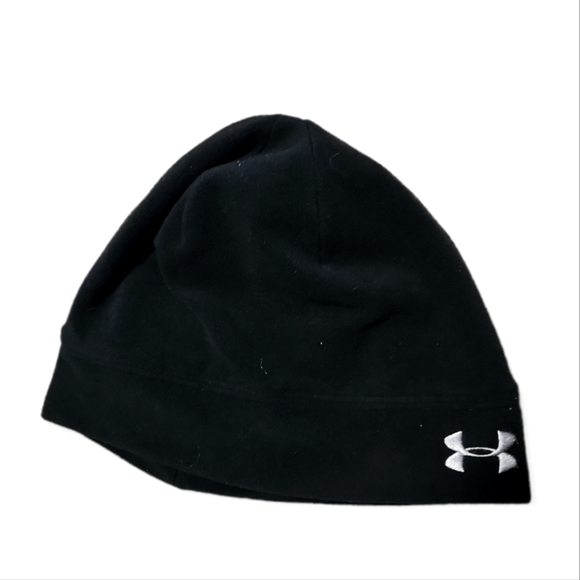 Under Armour Accessories - Under Armour storm black gray fleece beanie lined hat winter accessories